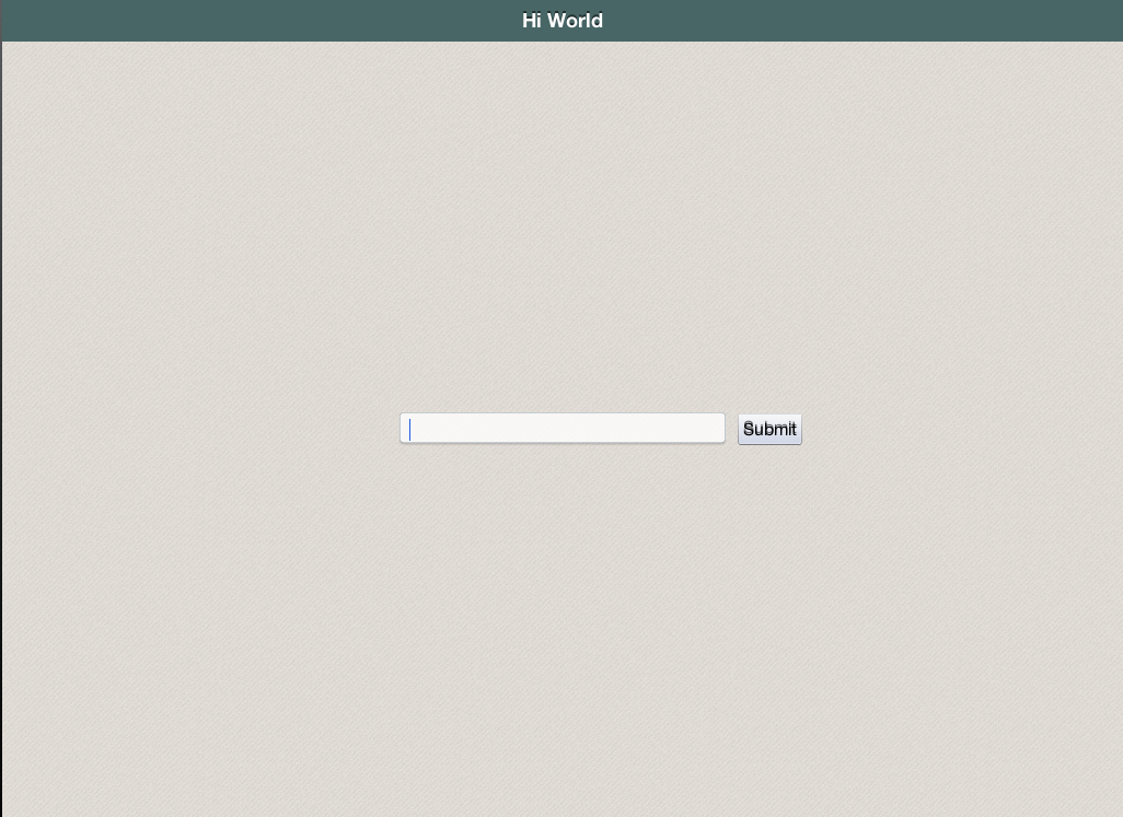 Button&rsquo;s left inset linked to text field